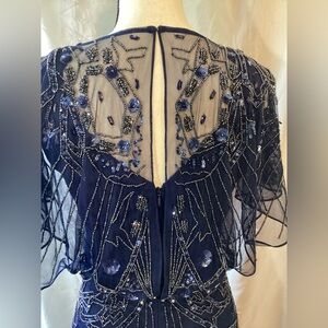 Aidan Mattox Beads and sequins evening dress. 4